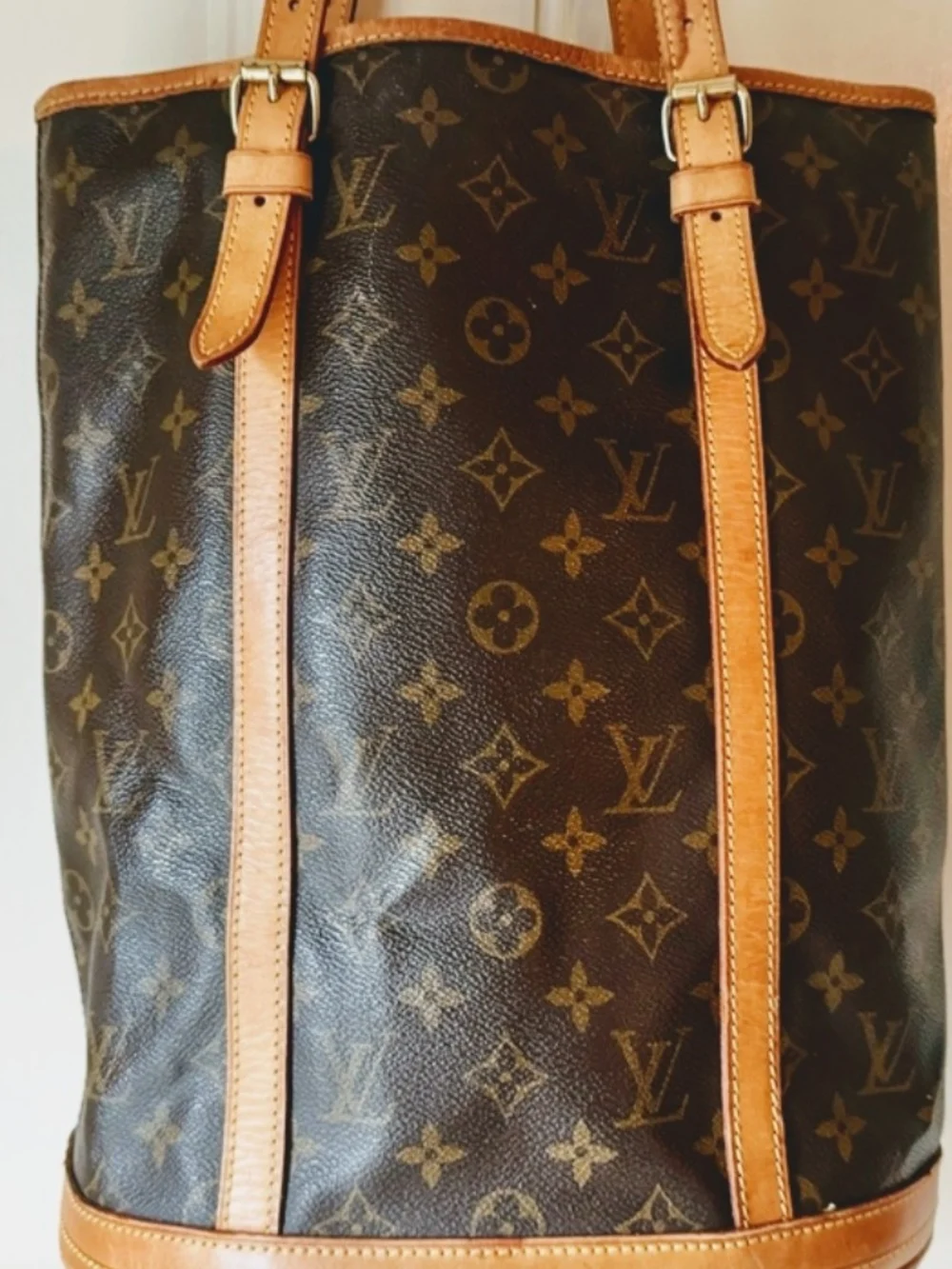 AUTHENTIC Louis Vuitton Bucket GM PROJECT BAG
